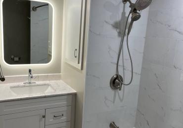 Complete Bathroom Transformation: Bathtub Installation and More in Brookline, MA