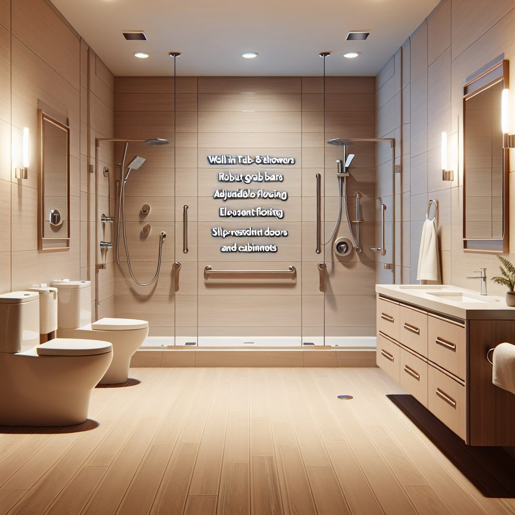 Picture of Prioritizing Comfort and Safety: Accessible Bathroom Designs for ...