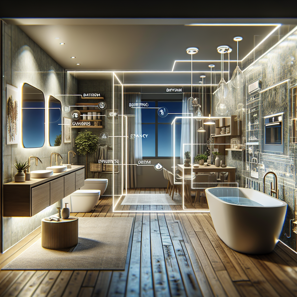 'Experience a Sense of Newness with Our Contemporary Home Remodeling Solutions.' 'Home renovation specialists transforming a room with a modern, contemporary design.'