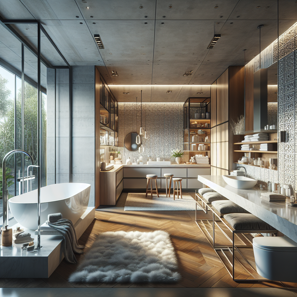 Transform Your Home with Expert Kitchen and Bathroom Design Solutions  Skilled bathroom and kitchen designers revamping an old home interior with new design elements.