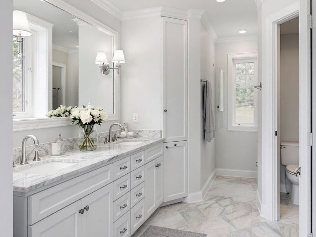 Caption: Take your bathroom experience to an absolute khaki, luxurious level with our top tier recent works in Medfield, MA. Experience the elegance of our modern and contemporary bathroom designs. Modern, contemporary designed bathroom with state-of-the-art fixtures proving finesse in craftsmanship