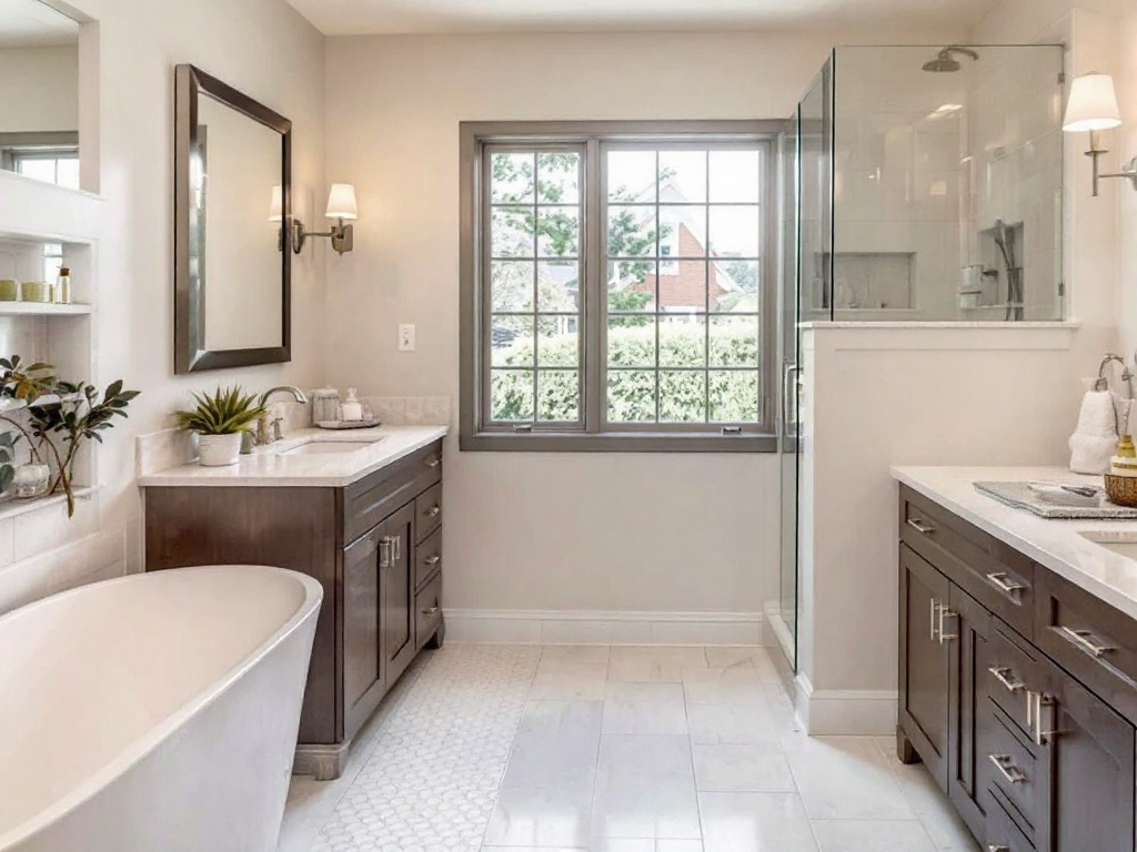 Skilled artisans from Woburn, MA providing high-class bathroom renovation service.