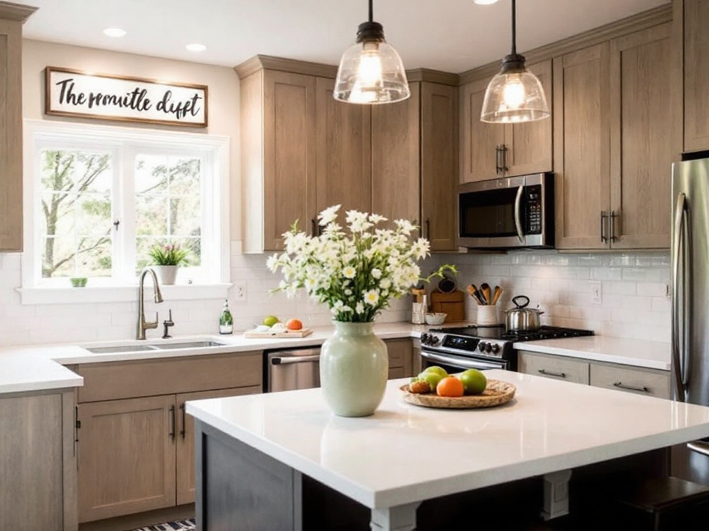 Leading Kitchen Remodel Contractors Ready to create your Dream Kitchen near Billerica MA. High caliber kitchen remodel contractors working in a stylish kitchen near Billerica MA.