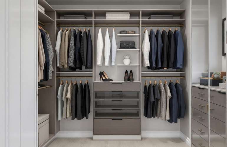 Unveil A New World of Organization with a Custom Closet Rebuild