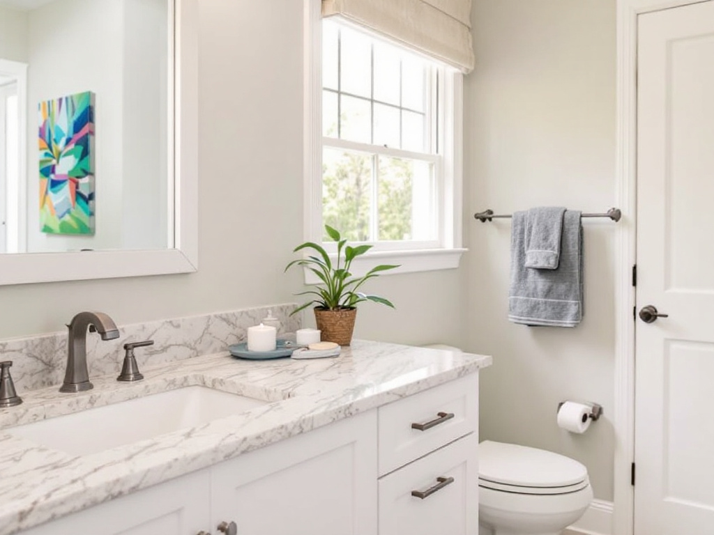 High-quality interior painting service enhancing a living space in Acton, MA.