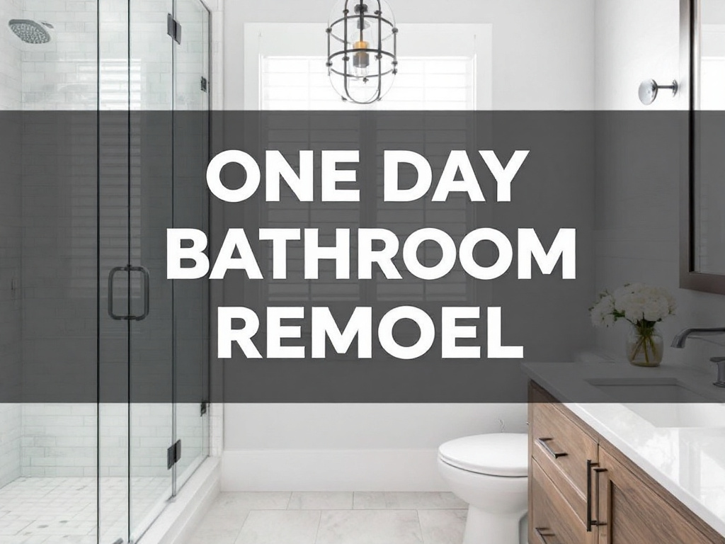 The Magic of a One Day Bathroom Remodel - Top General Contractor in ...