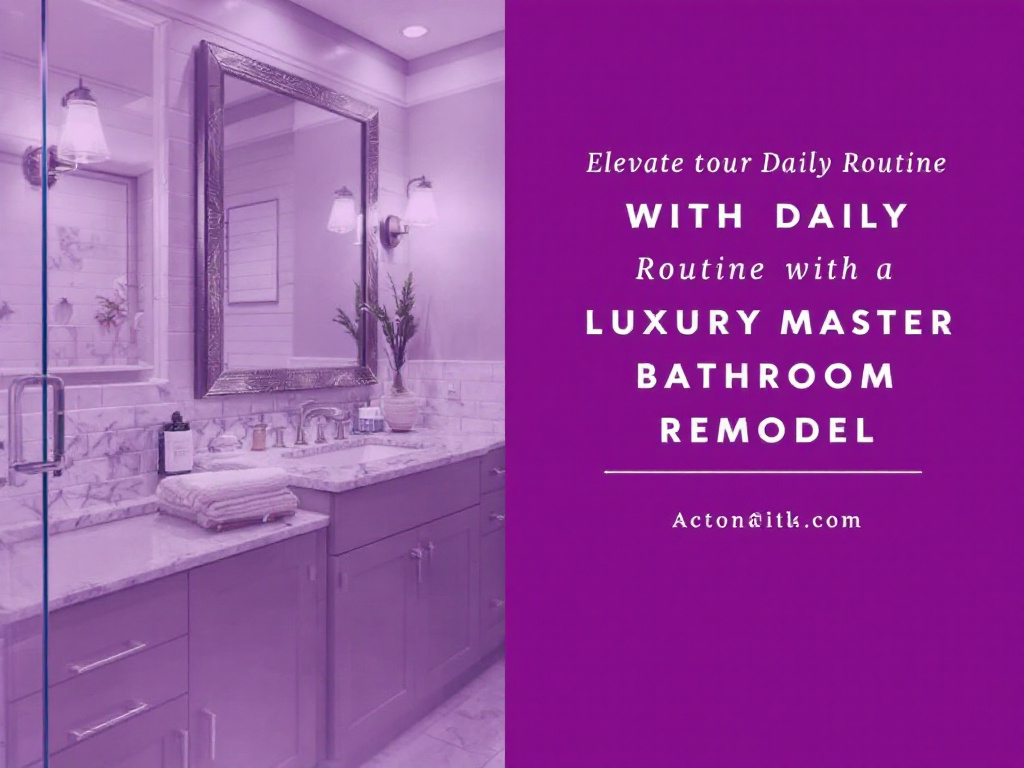 Alt Text: Luxurious bathroom remodel with spa-like amenities in Acton, MA.