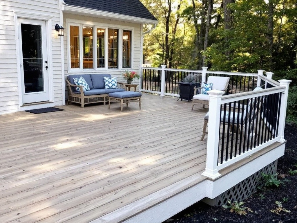 Discover Top-Notch Deck Builders in Bedford, Massachusetts. Professional deck builders working on a new project near Bedford, Massachusetts.