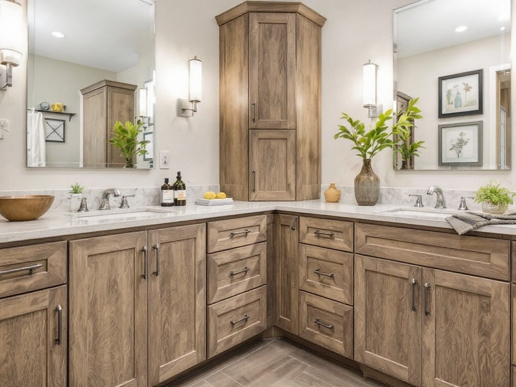 Caption: Experience the transformation: Modern and contemporary home remodeling. Stylish contemporary home post-remodeling with striking modern design elements