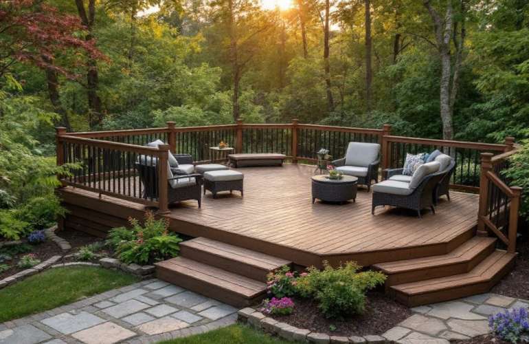 Beautify Your Home with Quality Deck Installation near Sharon MA