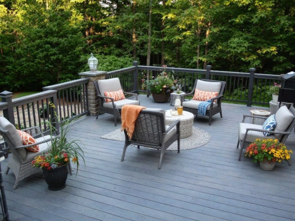'Quality deck installation transforming a home near Sharon MA'