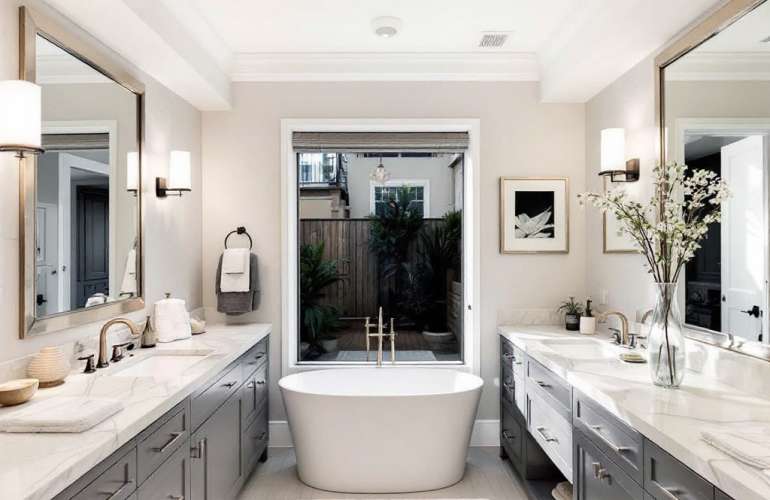Mastering the Master Bathroom Makeover in Westwood: A Transformational Journey”