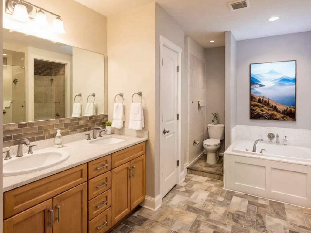 Expert bathroom renovation team for basement remodeling near Billerica, MA
