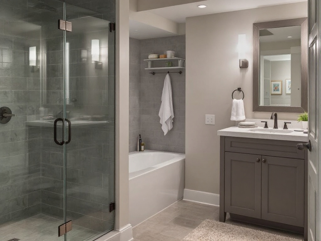Alt Text: An image representing a thriving basement remodeling business near Milton, MA.