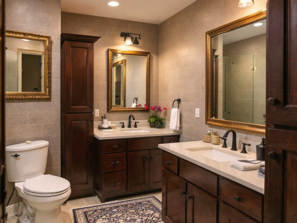 An image featuring the top basement remodelers near Sharon who specialize in bathroom remodeling.