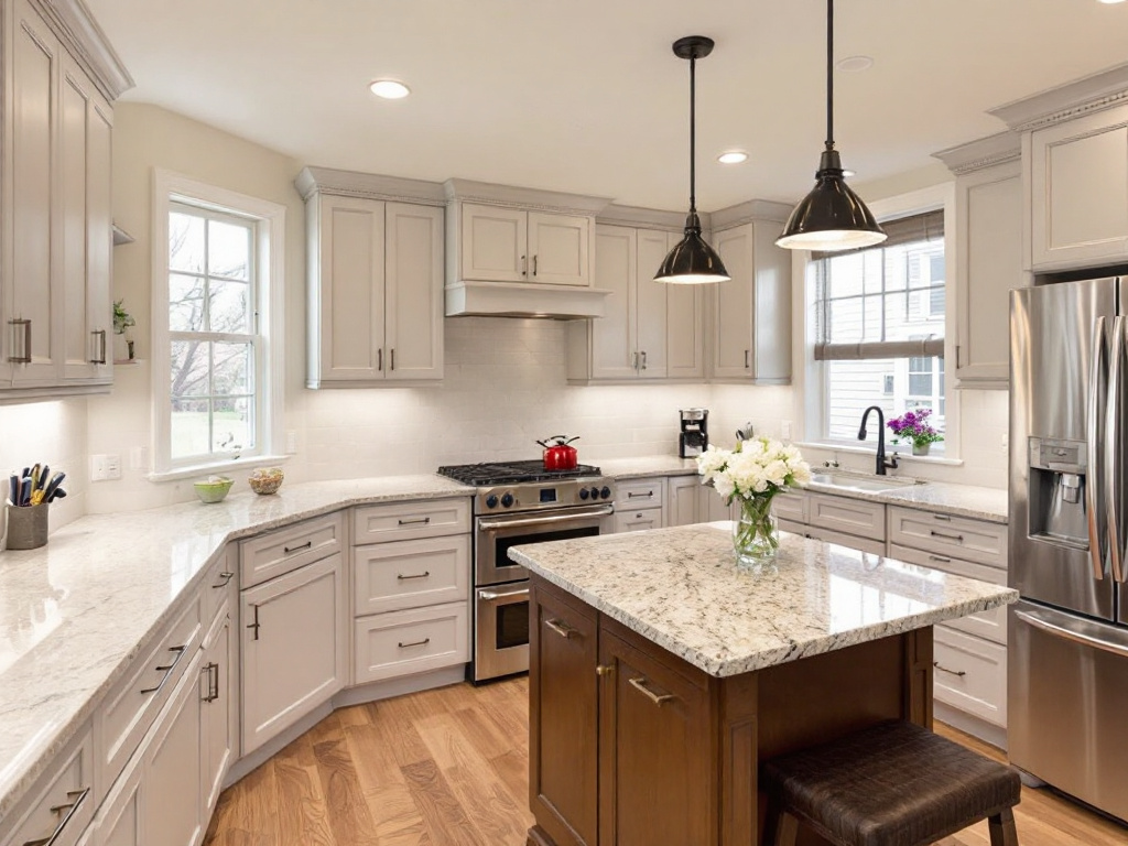 Professional kitchen renovation contractors near Stoneham MA providing top-notch services.