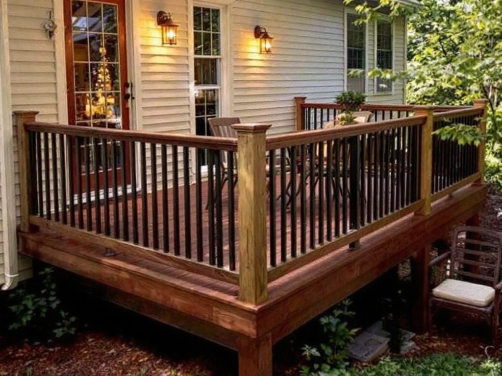 Modern and contemporary deck and porch construction newly designed by the best builders in Brookline, MA.