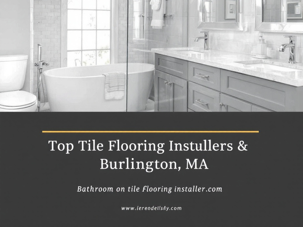 Skillful tile flooring installers working in Burlington, MA.
