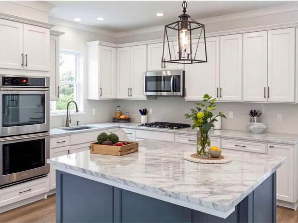 Elegant and modern kitchen upgrade with premium design elements features.