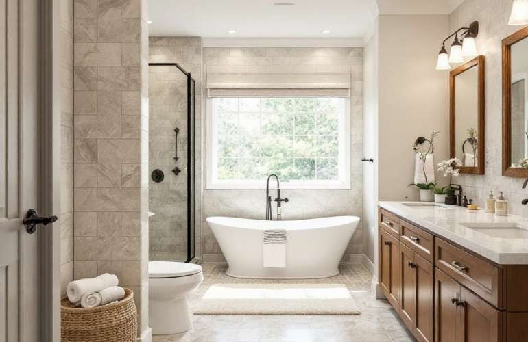 Unveiling The Magic of Bathroom Tile and Paint: A New Dawn For Your Bathroom Remodeling