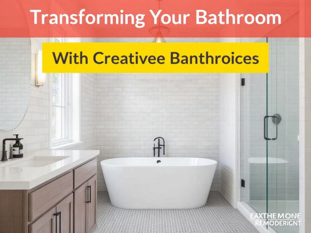 Newly transformed bathroom featuring beautiful mosaic tiles and fresh paint.