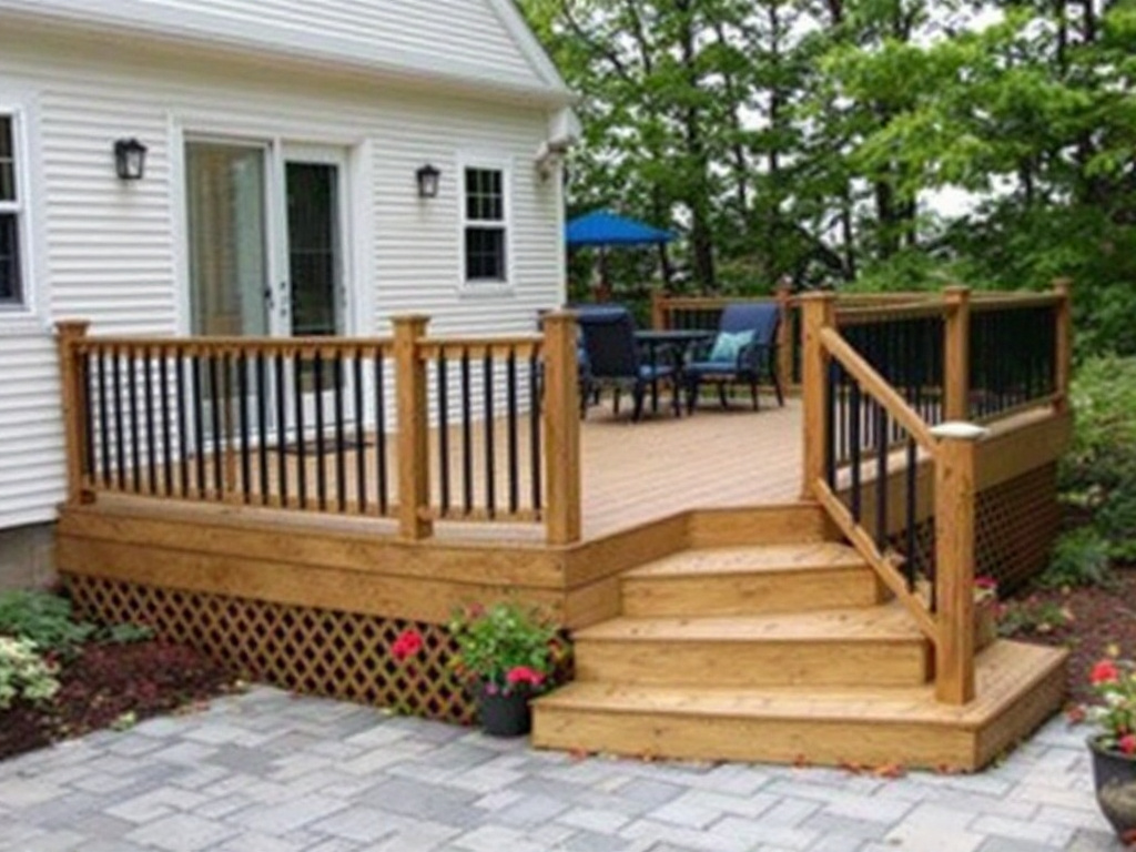 Infographic guide for finding exceptional deck construction contractors near Weston, MA.