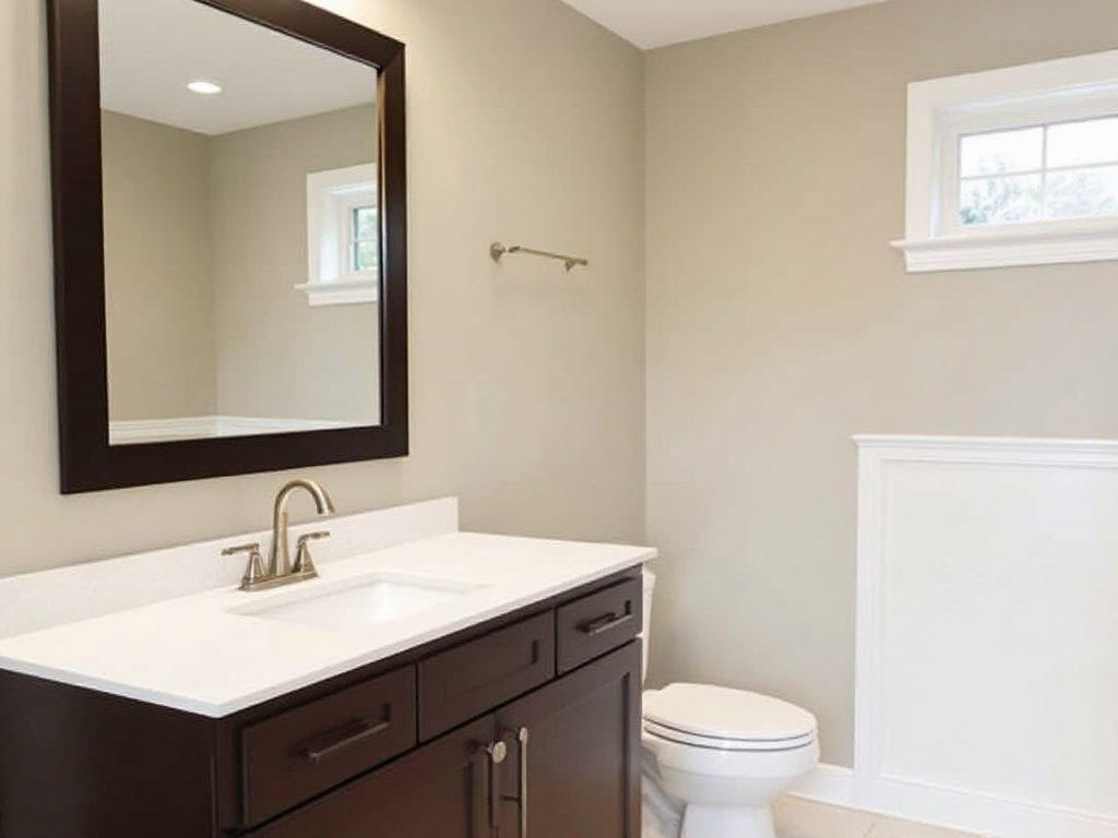 Image showcasing a newly remodeled basement in Medfield following a modern, contemporary design style.