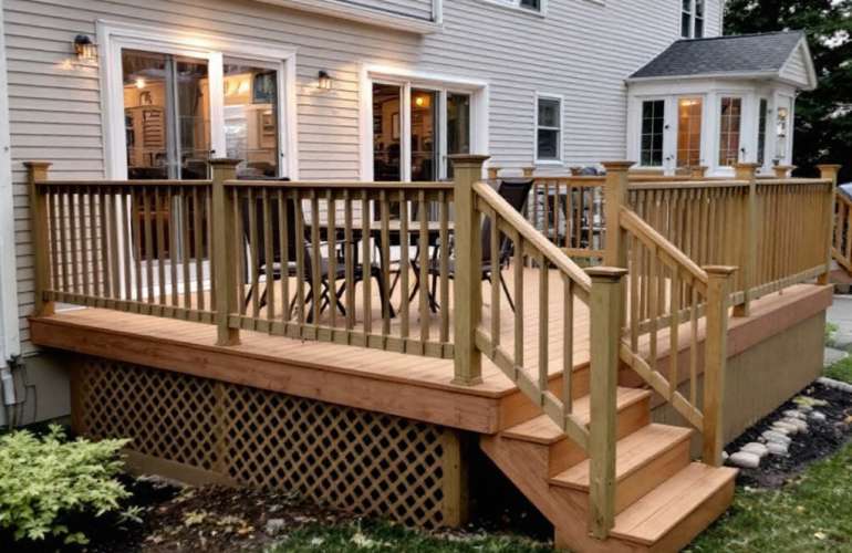 Deck Installation Near Melrose MA: Transforming Your Outdoor Space