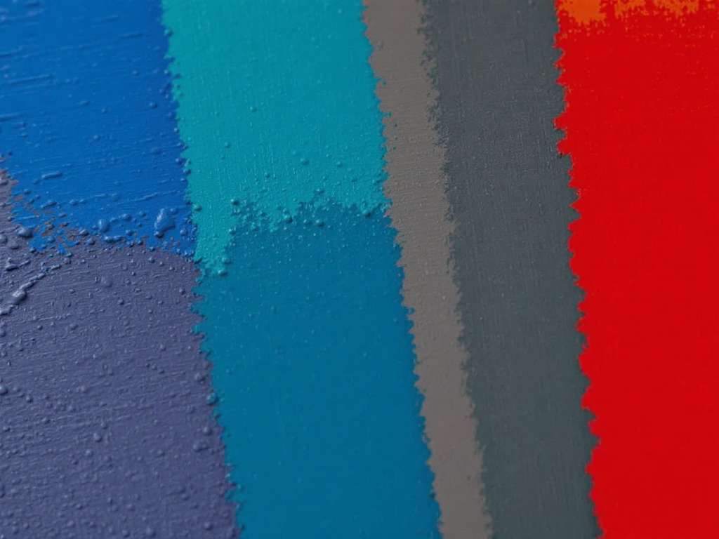Modern, contemporary interior painting art, expertly transforming space in Newton, MA.