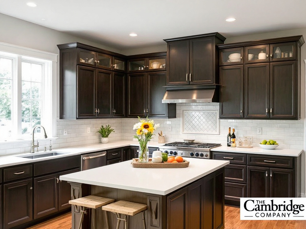 Expert kitchen remodelers working on a kitchen renovation project in Norwood, MA.