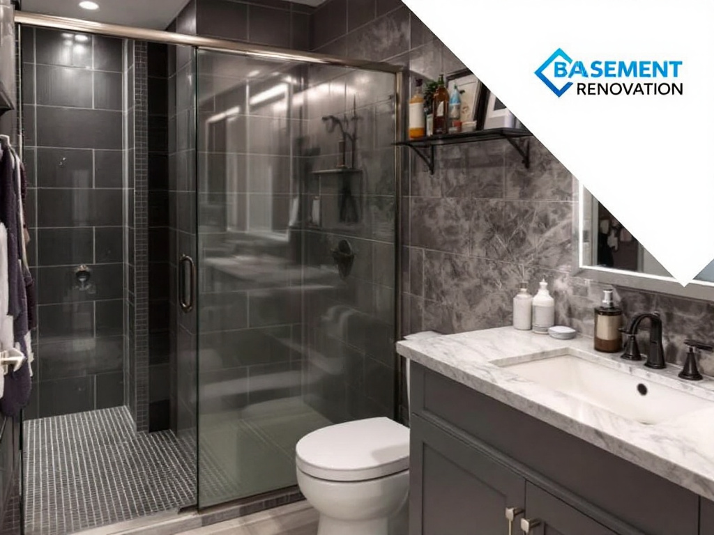 Picture showcasing tips and guidelines for basement renovation near Walpole.