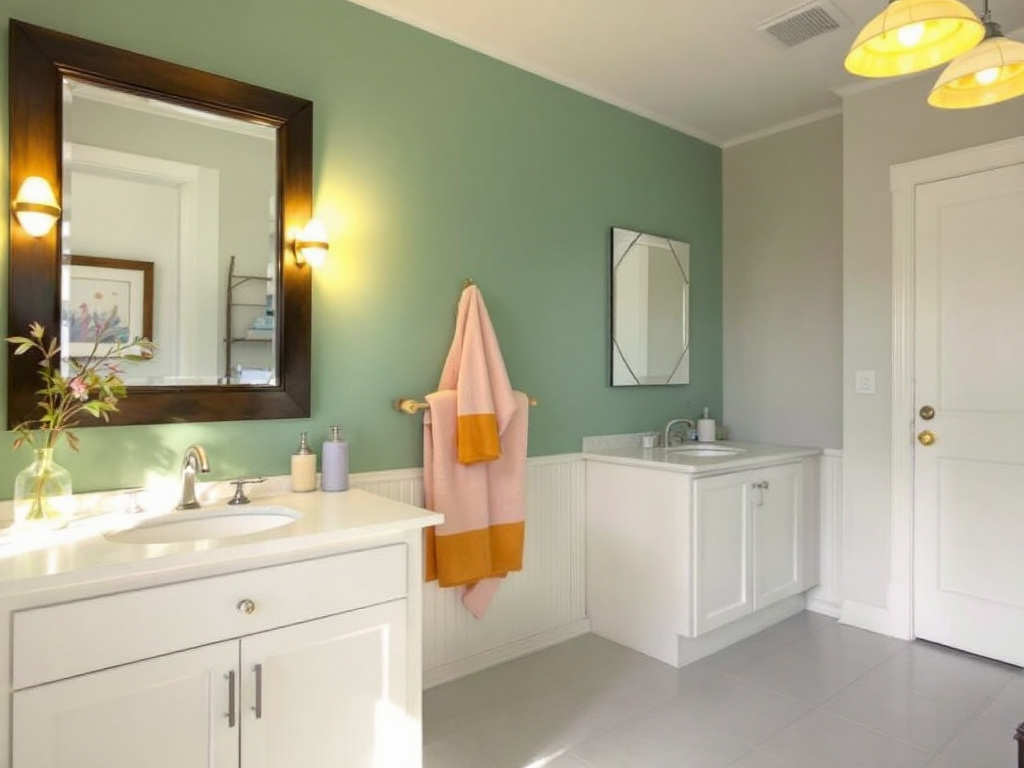 Experience the Wonder of Color Transformation by Expert House Painters in Weymouth, MA Alt Text: Skilled house painters adding vibrant colors to a house in Weymouth, MA.