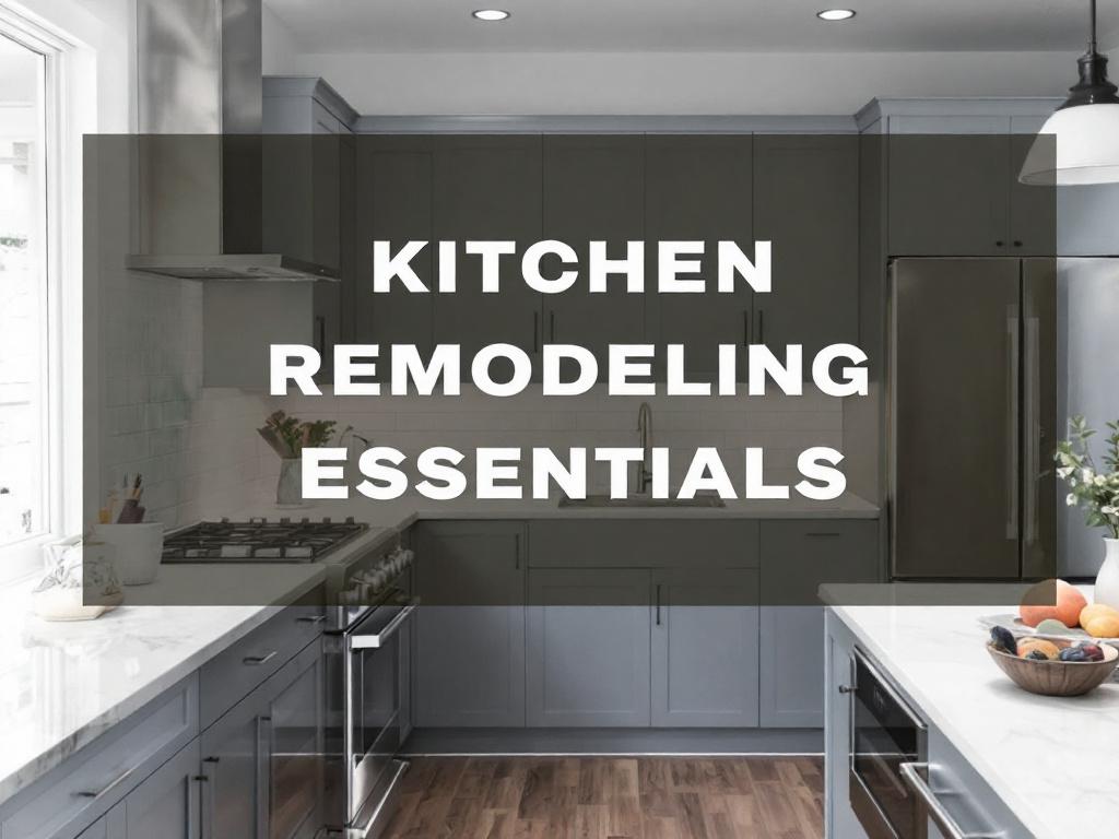 An example of kitchen remodeling in Medford, MA showcasing a modern and contemporary design.