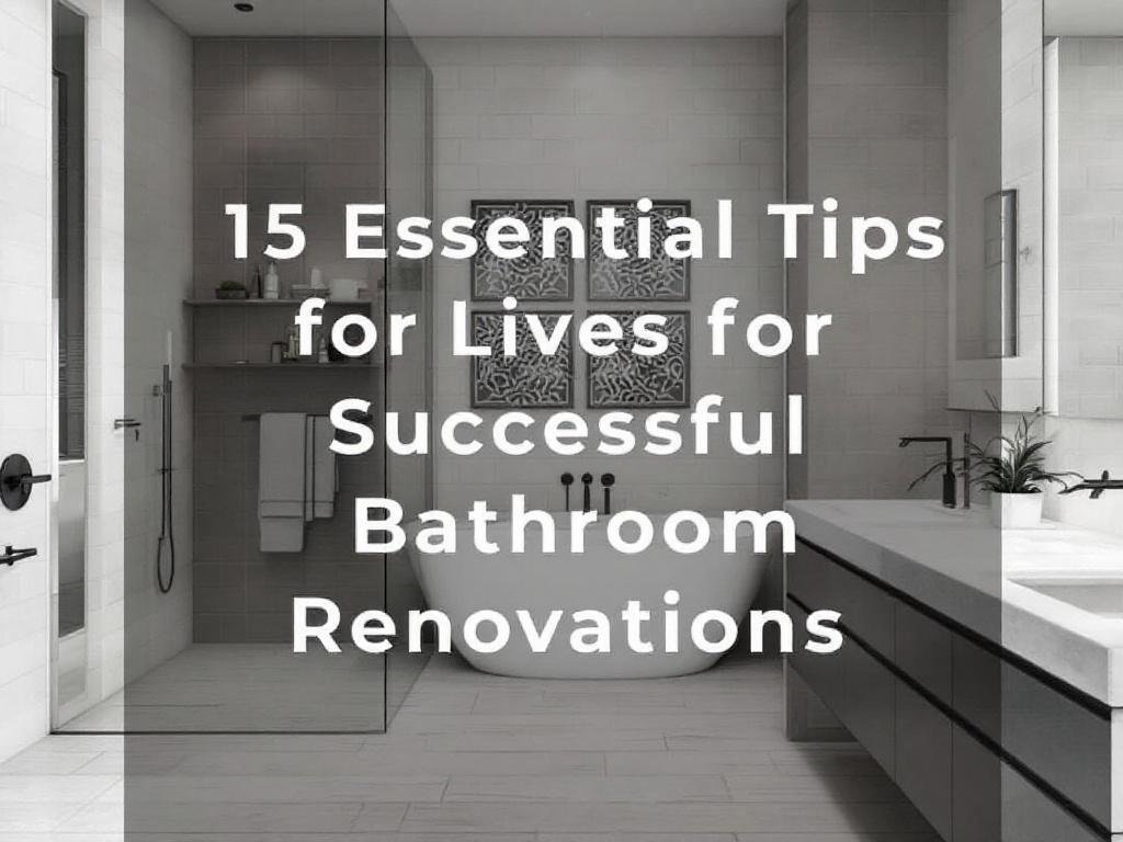 The Ultimate Guide to Successful Bathroom Renovations - Top General ...