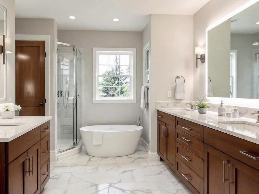 Ultimate excellence of modern and contemporary design by bathroom contractors near Lincoln, MA.