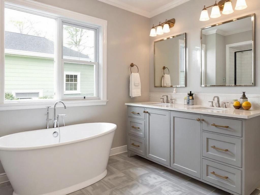 Modern and contemporary designed bathroom remodeled by one of the best general contractors near Acton, MA.