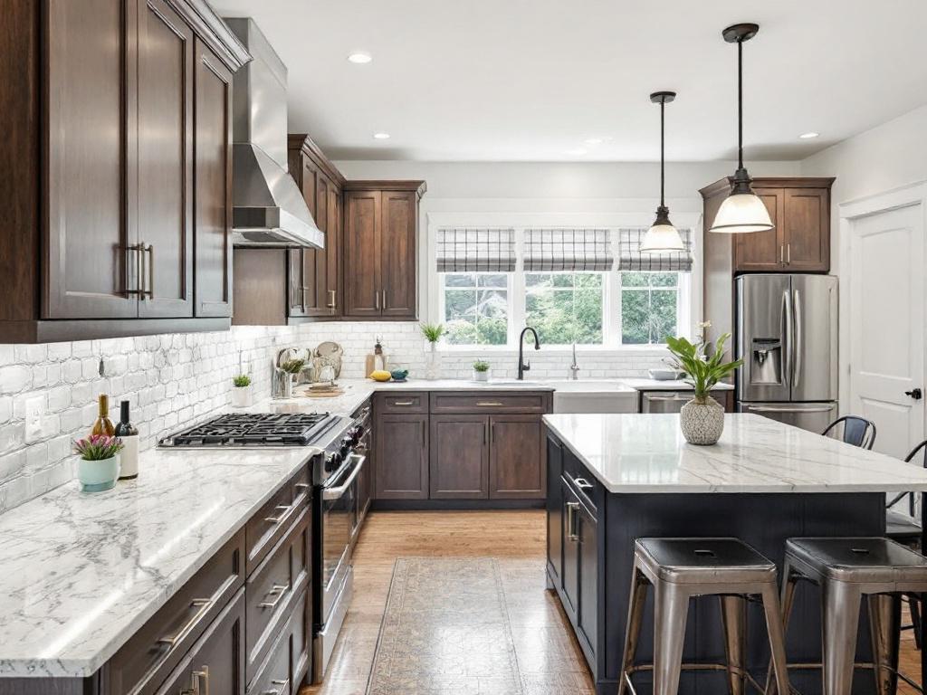Top-rated kitchen remodelers transforming a kitchen in Weymouth MA with a modern and contemporary design.