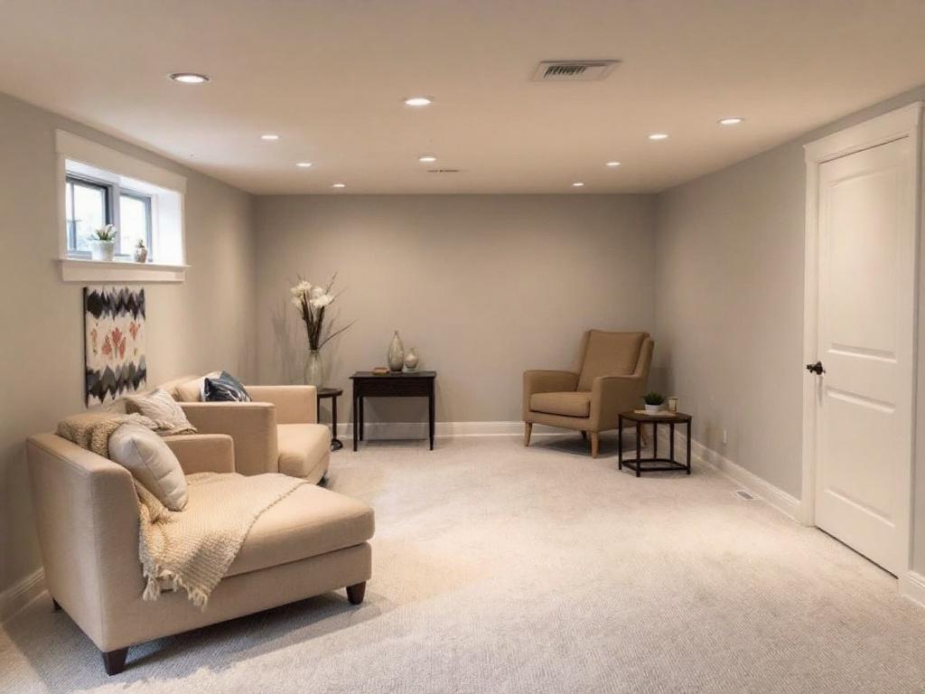Modern and elegant remodeled basements in homes around Braintree, MA.