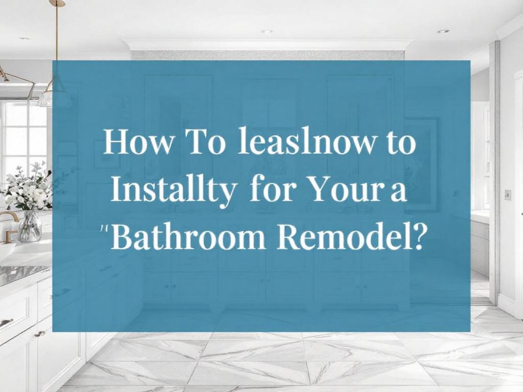 A stylish, modern bathroom under renovation by leading floor tile installers near Quincy, MA.